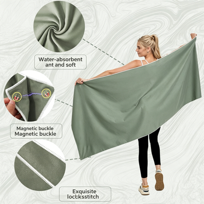 Privacy Strandtuch mit Magneten